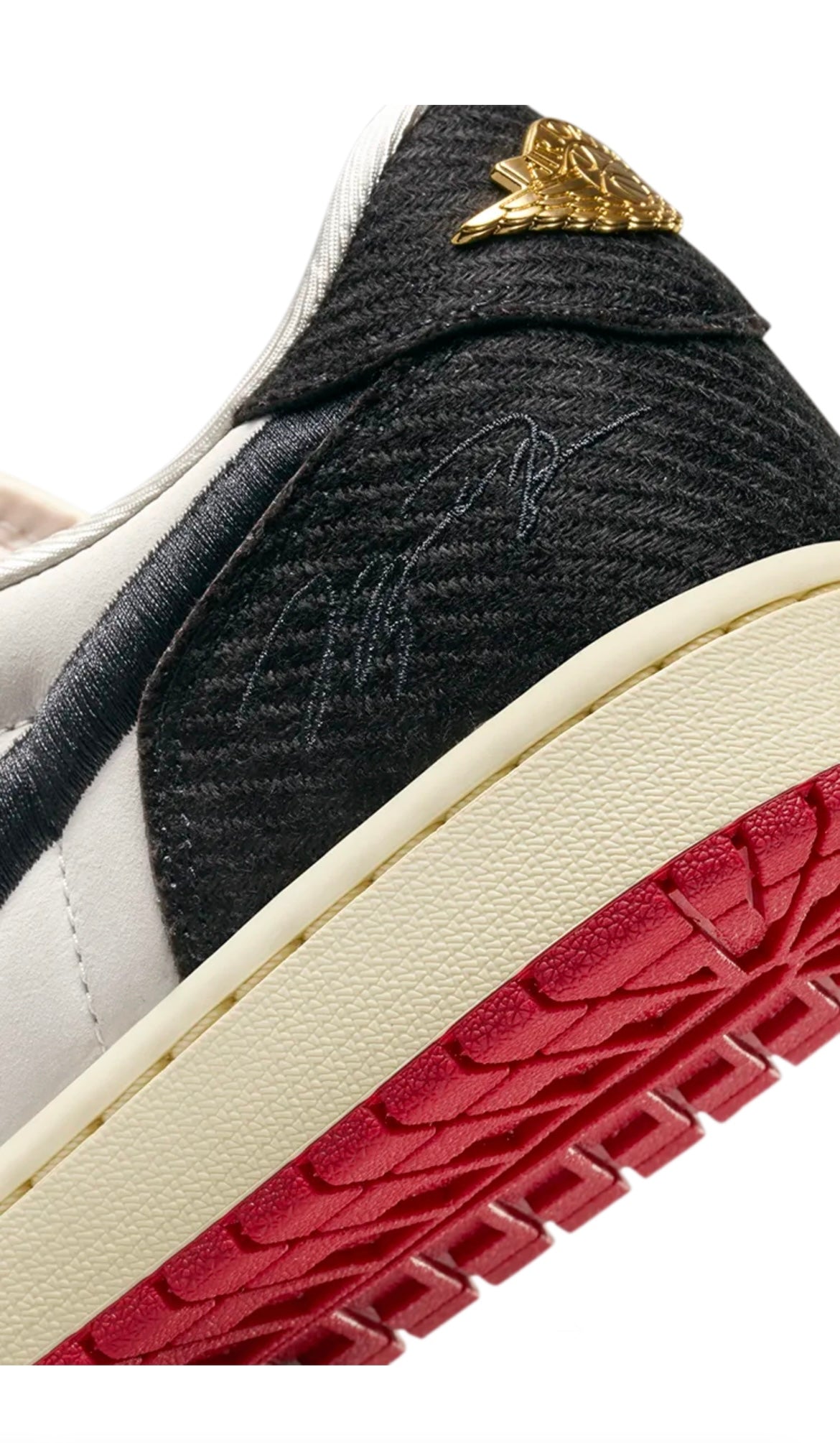 Air Jordan 1 Low OG x Trophy Room ‘Sail & Varisty Red’