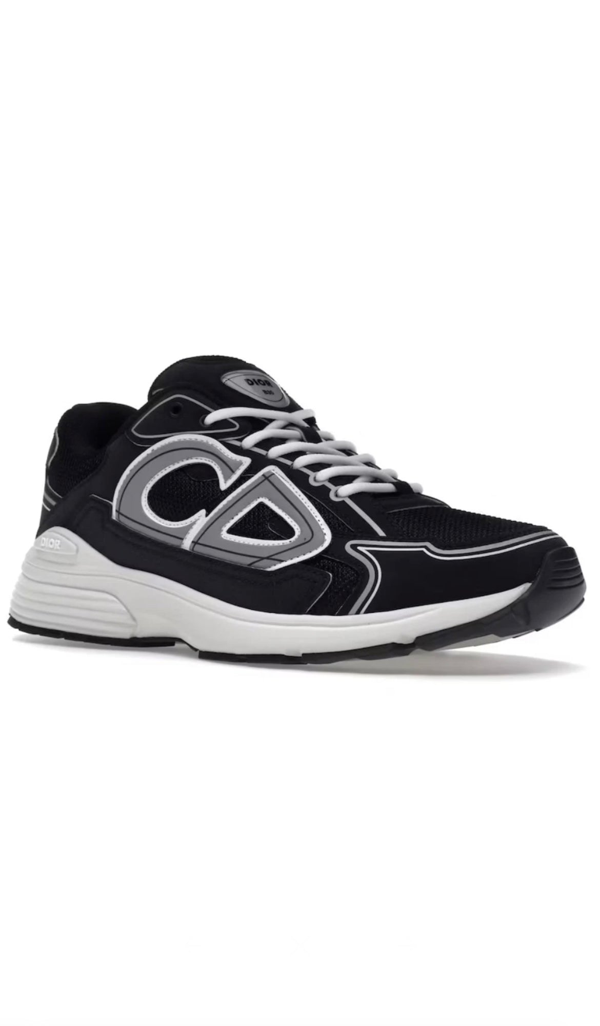 Dior B22 ‘Black Mesh & Technical Fabric’ Low Top