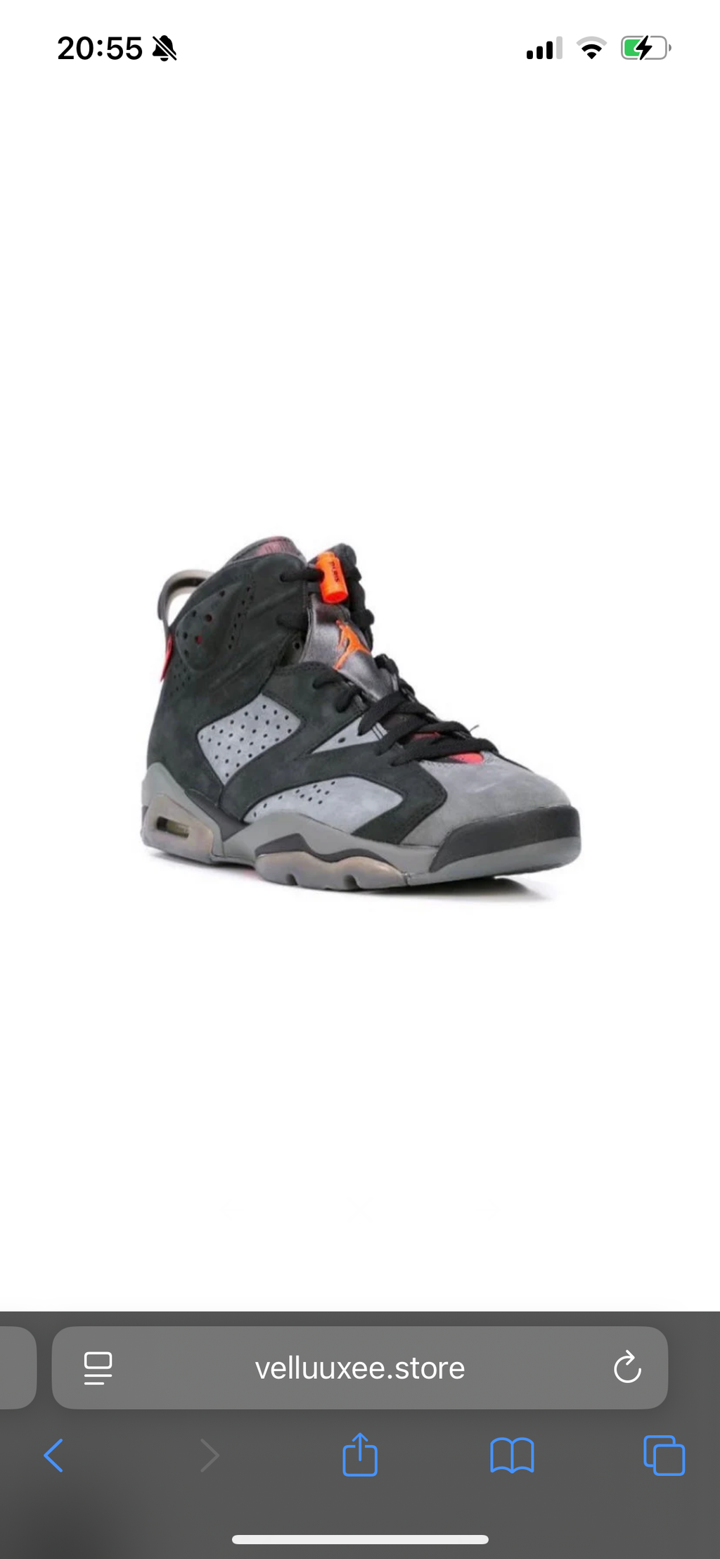 Air Jordan 6 Iron Grey