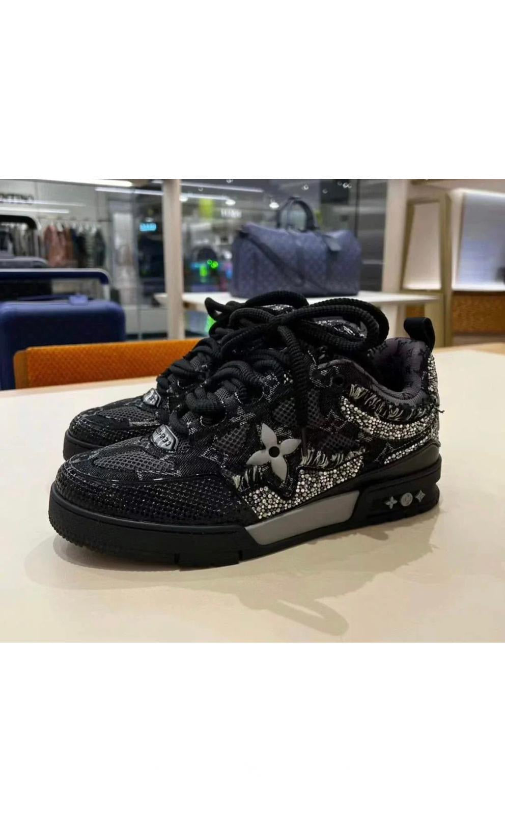 Louis Vuitton Skate Crystal ‘Black Edition’