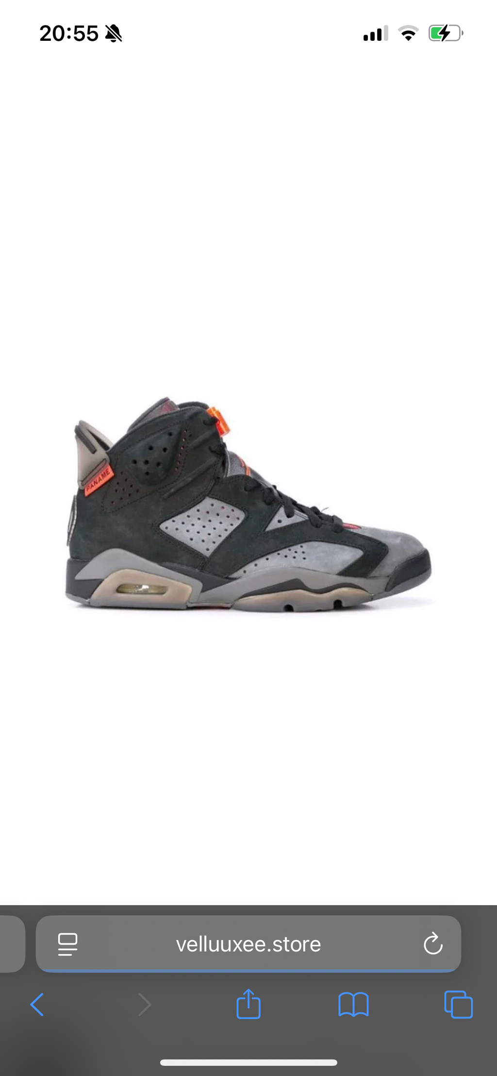 Air Jordan 6 Iron Grey