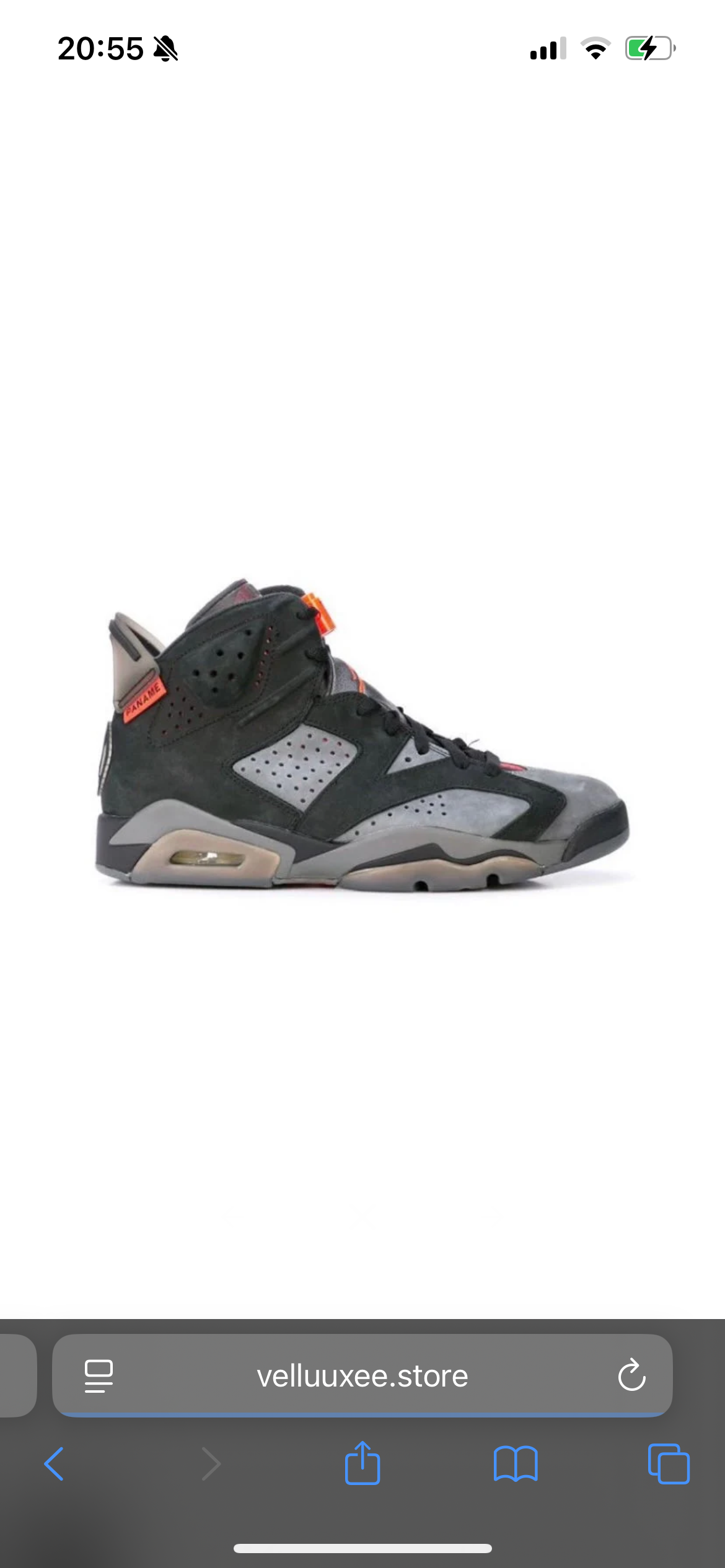 Air Jordan 6 Iron Grey