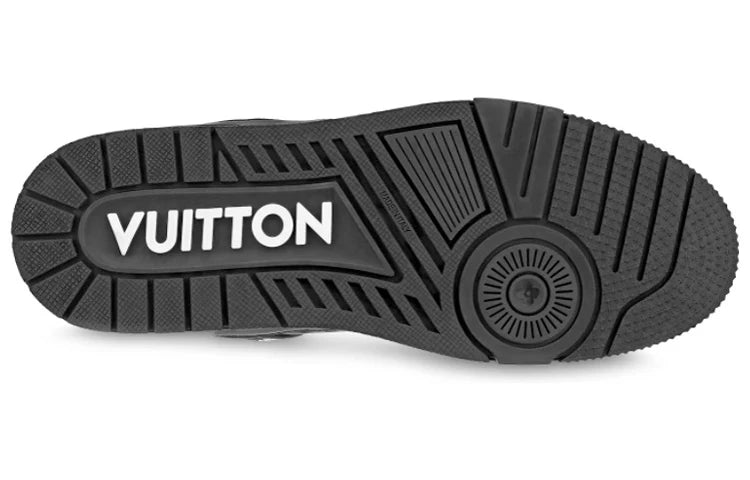 Louis Vuitton Trainer Sneakers 'Black Monogram'